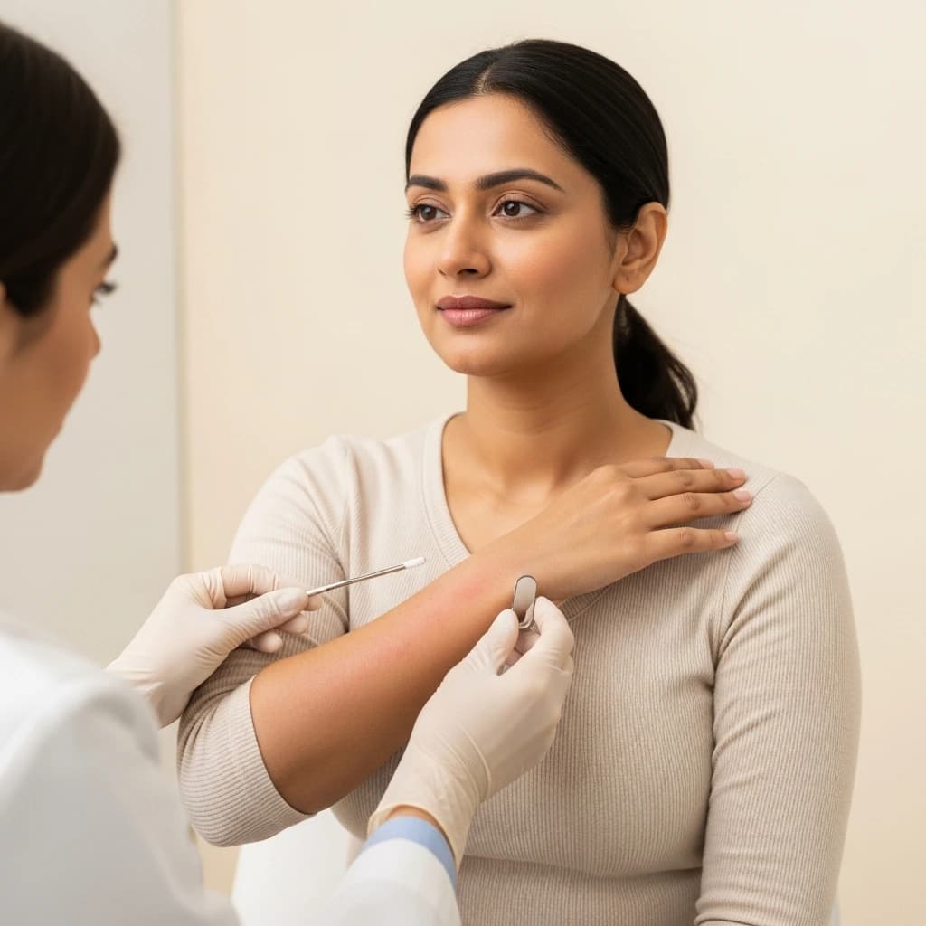 Allergic dermatology